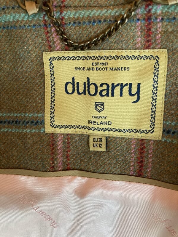 Dubarry of Ireland Plaid Wool Blazer. 10