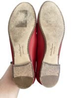 Ferragamo Red Calf Loafers. 7