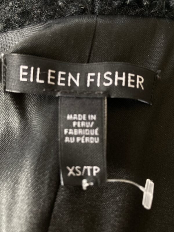 Eileen Fisher Black Wool Vest. XS