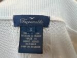 Faconnable Cotton Zipper Sweater. S