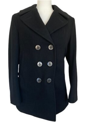 DSCP Navy Pea Coat. 10