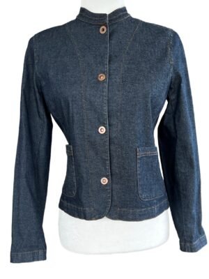 Eileen Fisher Stretch Denim Petite Jacket. PS