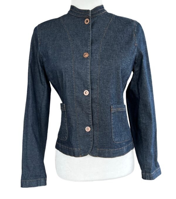 Eileen Fisher Stretch Denim Petite Jacket. PS