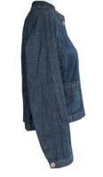 Eileen Fisher Stretch Denim Petite Jacket. PS